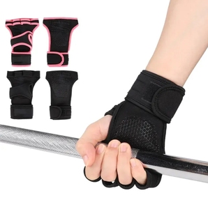 जिम भारोत्तोलन प्रतियोगिता पुरुषों के लिए फिटनेस स्पोर्ट्स दस्ताने - Product Image 4