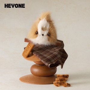 Heyone Fluffy Star Laluwu Series Blind Box Bambola di Peluche Ciondolo Portachiavi Morbido e Carino Regalo di Compleanno Creativo Unisex Set da 6 Pezzi - Product Image 4