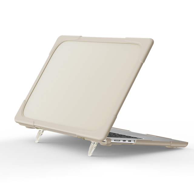 Soft TPU Edge Matte Hard PC Case for MacBook All Models 12 13 14 15 16 Inch M1 M2 Shockproof Macbook Case Cover