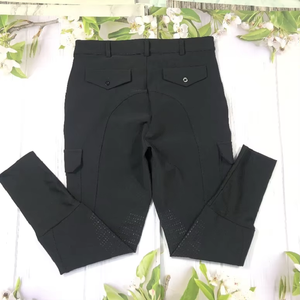 <span class=keywords><strong>Pantaloni</strong></span> da <span class=keywords><strong>Equitazione</strong></span> Personalizzabili con Logo, Asciugatura Rapida, Traspiranti, Due Tasche, con Grip sul Piede, per Competizioni - Product Image 6