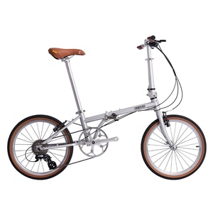 <span class=keywords><strong>Bicicleta</strong></span> <span class=keywords><strong>Plegable</strong></span> KOSDA de 20 Pulgadas, Ultraligera, KD007, Retro, para Hombre y Mujer, 8 Velocidades, Frenos V Dobles - Product Image 5