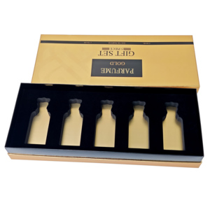 Caja Rígida de Papel para Set de Perfumes Personalizados con Cierre Magnético y Forro de Esponja para <span class=keywords><strong>5</strong></span> Botellas de Aceite Esencial y Sérum para el Cuidado de la Piel - Product Image 6