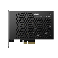 Carte de capture vidéo Ezcap406 GameDock Extreme Pro PCIe 4K60 HDR VRR avec entrée pour les applications de diffusion en direct et de caméra