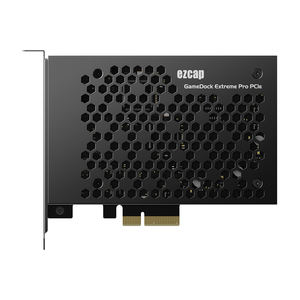 Carte <span class=keywords><strong>de</strong></span> <span class=keywords><strong>capture</strong></span> <span class=keywords><strong>vidéo</strong></span> Ezcap406 GameDock Extreme Pro PCIe 4K60 HDR VRR avec entrée pour les applications <span class=keywords><strong>de</strong></span> diffusion en direct et <span class=keywords><strong>de</strong></span> caméra - Product Image 4