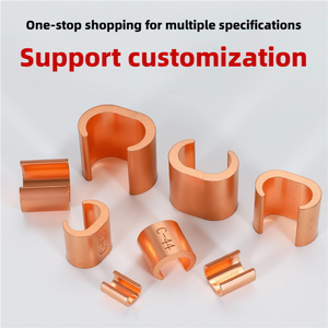 Connecteur à sertir en laiton de type C CCT-122 de haute qualité, cosses de câble à sertir en <span class=keywords><strong>cuivre</strong></span>, cosses de mise à la terre en <span class=keywords><strong>cuivre</strong></span> en forme de C - Product Image 6