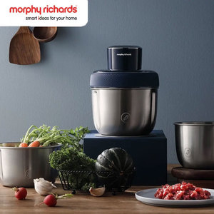 <span class=keywords><strong>Morphy</strong></span> <span class=keywords><strong>Richards</strong></span> Fleischzerkleinerer Kabelloser Betrieb Edelstahl 800W Haushaltselektrischer Multifunktionaler Babynahrungszubereiter - Product Image 1