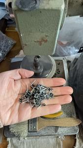 Thép không gỉ cần câu hướng dẫn nhẫn khác nhau thông số kỹ thuật cho câu cá giải quyết sản xuất OEM tùy biến 1000 mảnh - Product Image 5