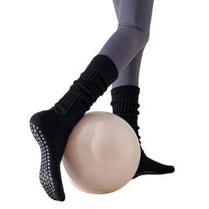 Calcetines de Yoga BiLu con Logotipo Personalizado, Antideslizantes, Transpirables, para Pilates, Barre, Calcetines Deportivos para Primavera - Product Image 1