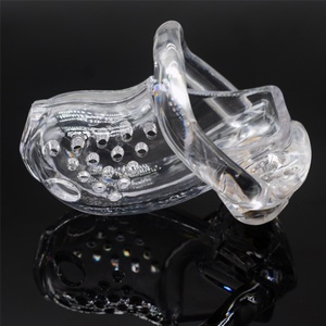 Jouets sexuels pour adultes très populaires, cage de chasteté en plastique en forme de poisson rouge pour hommes, dispositif sexy - Product Image 3