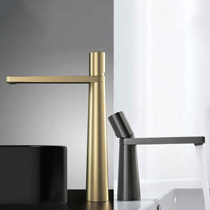 Grifo Monomando Cromado <span class=keywords><strong>de</strong></span> una Pieza con Válvula <span class=keywords><strong>de</strong></span> Cerámica para Lavabo <span class=keywords><strong>de</strong></span> Baño - Product Image 1