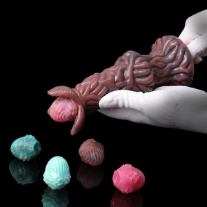 YOCY Big Knot Alien Ovipositor <b>Dildo</b> Silicone Anal Vaginal Pleasure Sex Toy for Women Lay Eggs Adult Games Massager Masturbator - Product Image 2