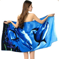 Custom Microfiber Beach Towel on Beach for Company Promotion Quick Dry Sand Free Beach Towels