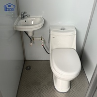 Toilettes mobiles préfabriquées portables pour touristes et lieux publics, à prix avantageux et montage rapide, en promotion