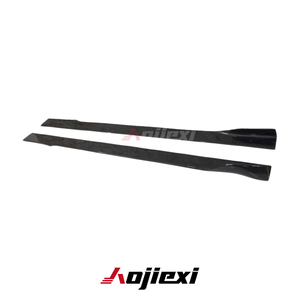 Minigonne laterali in fibra di carbonio stile MP di alta qualità per Audi B9 RS5 S5 <span class=keywords><strong>A5</strong></span> Sline <span class=keywords><strong>Sportback</strong></span> 2017-2019, splitter paraurti laterale in carbonio - Product Image 6