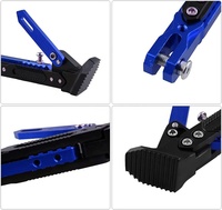 Trépied de réglage de béquille CNC, support universel en aluminium pour moteur Scooter, pied latéral modifié