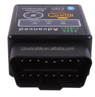 Escáner OBD2 para coche, herramienta de diagnóstico, lector de código Bluetooth Mini ELM327 V1.5 ELM 327, luz de advertencia de falla del motor, Android/PC/IOS