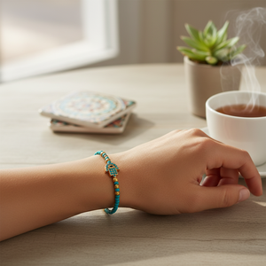 สร้อยข้อมือแฟชั่นลายตาปีศาจ - Product Image 3