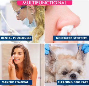 Rotolo di cotone assorbente dentale rotolo di cotone dentale assorbente monouso per uso medico - Product Image 4