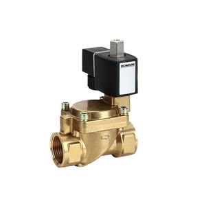 วาล์วน้ำโซลินอยด์แบบไดอะแฟรมทองเหลืองสแตนเลส BONDON 2 ตำแหน่ง 2 ทาง แบบเปิดปกติ สำหรับตรวจสอบแรงดัน - Product Image 1