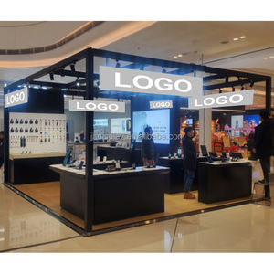 Conception personnalisée de l'ensemble du magasin : Vitrine rotative en verre pour coques de téléphone, aménagement intérieur de <span class=keywords><strong>boutique</strong></span> de téléphonie mobile - Product Image 5