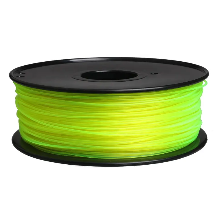 3DSWAY Meilleur Qualité Transparent Couleur 1 Kg 3D Imprimante 1.75mm PLA Filament 3D Imprimante Filament