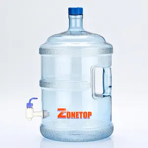 Ltr 18.9 Ltr 19 Liter 20 Liter 20 Liter 20LTS 20ltrs 20 l 5 galon PC ember air plastik dengan keran