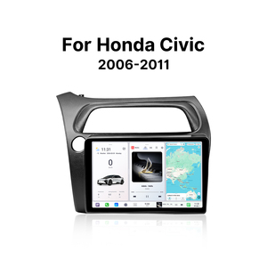 Autoradio Android Youducar 9,5 pouces avec lecteur DVD et navigation pour Honda Civic 2006-2011, CarPlay sans fil, Android Auto, DSP - Product Image 1