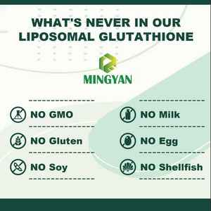 Mijn Fabriek Private Label Liposomal Glu-Tathion Capsules Met Hele Voedingsmiddelen 500Mg Antioxidant Voor Immuun-, Lever-En Huidondersteuning - Product Image 2