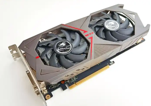 Tarjeta gráfica colorida usada <span class=keywords><strong>GeForce</strong></span> GTX 1060 5GB GDDR5 para juegos con ventilador enfriador DVI DisplayPort interfaces para estación de trabajo de escritorio - Product Image 5
