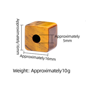 Tinh Thể Tự Nhiên 10Mm Vuông <span class=keywords><strong>Cube</strong></span> Với Lỗ Moss Agate <span class=keywords><strong>opalite</strong></span> Loose Hạt Cho Tự Làm Vòng Đeo Tay Vòng Cổ Bông Tai Đồ Trang Sức - Product Image 4