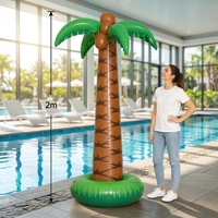Arbre à noix de coco gonflable géant pour la publicité et la décoration de lieux extérieurs