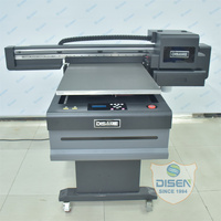 Impresora Uv de cama plana 6090 Impresora Uv industrial A1Phone Case Impresora Uv 3 I3200 Cabezales PP Software para impresión de vidrio de taza de botella
