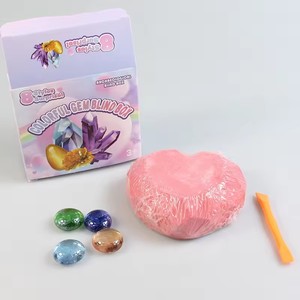 Caja ciega de juguete, juego de piedras y gemas de excavación arqueológica creativa, juguetes para descubrir, Kit de excavación artesanal para niños y niñas - Product Image 2