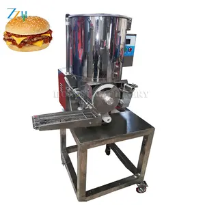 Hoge Kwaliteit Hamburger Druk Patty Machine/Burger Making Machine/Automatische Vlees Pie Burger Patty Vormen Making Machine
