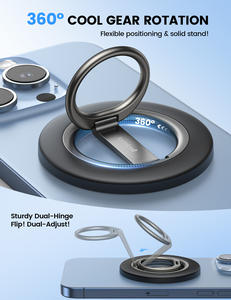 Support de <span class=keywords><strong>téléphone</strong></span> magnétique universel Lamicall STRR05, support de doigt réglable à 360 degrés, poignée anti-chute, boucle arrière, support de <span class=keywords><strong>téléphone</strong></span> - Product Image 3