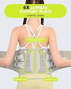 Adjustable Back <b>Brace</b> for Lower Back Pain Relief Lumbar Support Belt for Women&<b>Men</b> - Product Image 3
