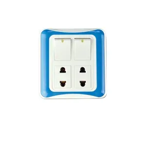 2 chuyển đổi 2 ổ cắm E17 C9 địa chỉ liên lạc dây dẫn Phụ kiện Euro điện chuyển đổi ổ cắm điện Brass phần - Product Image 3