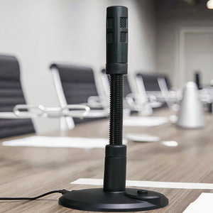 Micrófono <span class=keywords><strong>de</strong></span> Condensador con Cable y Conector <span class=keywords><strong>de</strong></span> 3.5mm, Soporte Flexible, Construcción Metálica, Patrón Omnidireccional, para <span class=keywords><strong>Estudio</strong></span>/Conferencia - Product Image 5