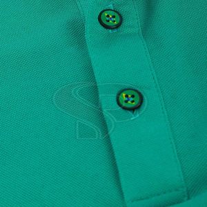 Hommes élégants pour T-shirts polo Logo personnalisé imprimé tissu tricoté respirant motif solide - Product Image 5