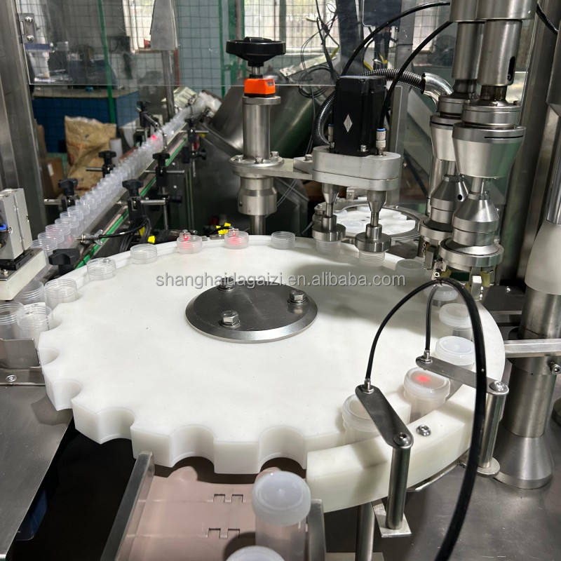 Automatic Sampling Machine Cover Automatic Plastic Sampling Cup Capping and Labeling Machine| Alibaba.com