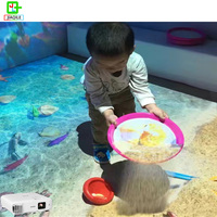 Projecteur LED/Laser interactif 3D Leplay pour plage de sable, 3800 lumens, pour jeux multijoueurs 1920x1200, usage commercial et divertissement pour enfants