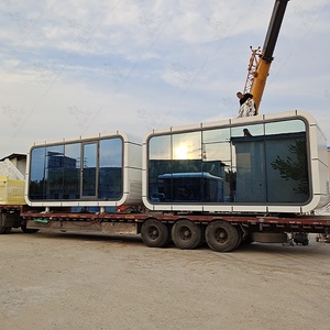 Cápsulas Comerciales de Doble Capa Tipo Villa para Almacenamiento Móvil, Cápsulas Habitacionales con Elevación Integral y Ensamblaje Previamente Realizado - Product Image 1