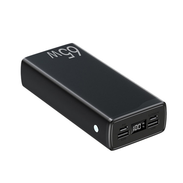 Super High Capacity Free Sample Power Bank 30000mah Laptop Power Banks Fast Charging PD 65w Portable Charger Power Bank