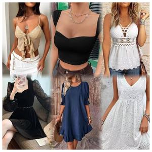 Wholesale Women Dress Mix <b>Clothes</b> Bulk Assorted Used <b>Clothes</b> Ropa de Mujer Casual Dress, Random Delivery Women's Clothing Bales - Product Image 5