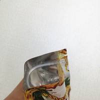 Manufacturer Custom Printing Cigar Bags Mylar Wraps Transparent Window Packaging