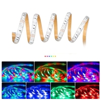 Bande lumineuse LED intelligente 12V 24V avec synchronisation musicale, 3535 RGB, télécommande via application, éclairage décoratif pour la maison