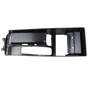 Boîte de rangement noire en ABS pour console centrale de voiture BMW E46 à conduite à droite - Product Image 1