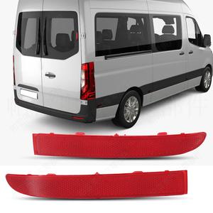 Réflecteur de pare-chocs arrière Mercedes-Benz Sprinter W907 W910 1500 2500 3500 2019-2024 Côté gauche droit ABS Neuf - Product Image 1