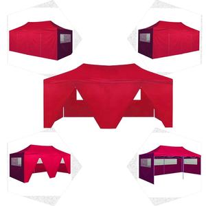 Gazebo à auvent de fête de voiture de patio avec côtés - Product Image 2