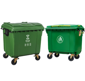 Trash Can 120/240/360 Liter Customize Color Plastic <strong>Rubbish</strong> Garbage Dust Waste <strong>Bins</strong> with Wheels/Lid/Foot Pedal - Product Image 3